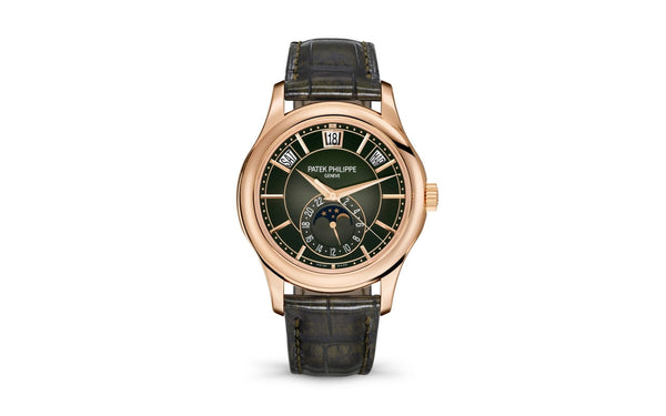Patek Philippe Annual Calendar Green Dial Annual Calendar 5205R - COMPLICATIONS SELF-WINDING Rose Gold